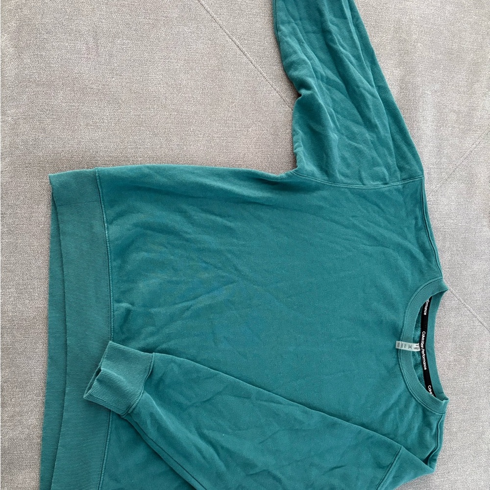 Teal Long Sleeve Sweatshirt